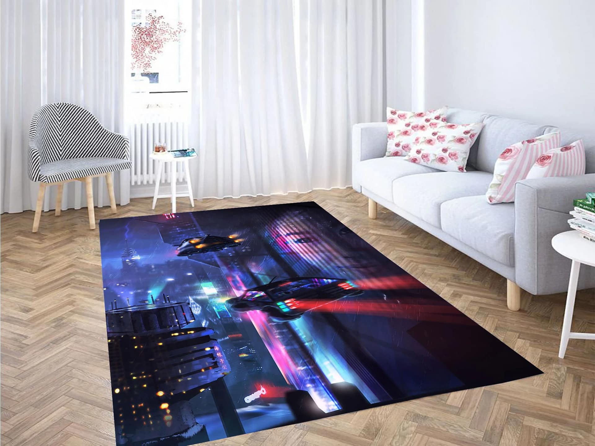 Light Of Blade Runner 2049 Carpet Rug