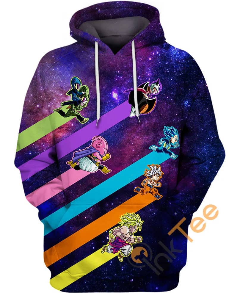 Lines Colors Of Dragon Ball Amazon Best Selling Hoodie 3D