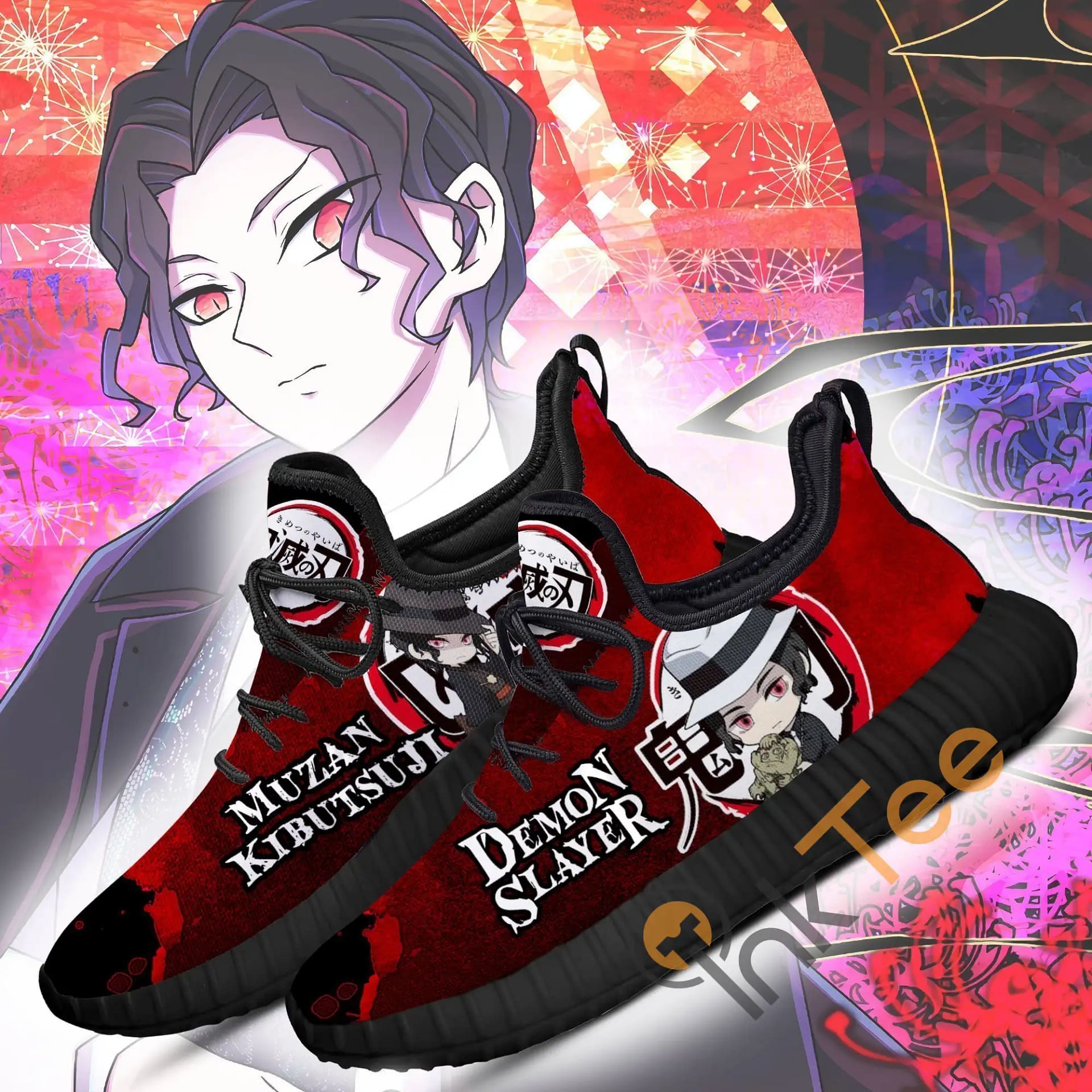 Inktee Store - Lord Muzan Kibutsuji Demon Slayer Anime Amazon Reze Shoes Image