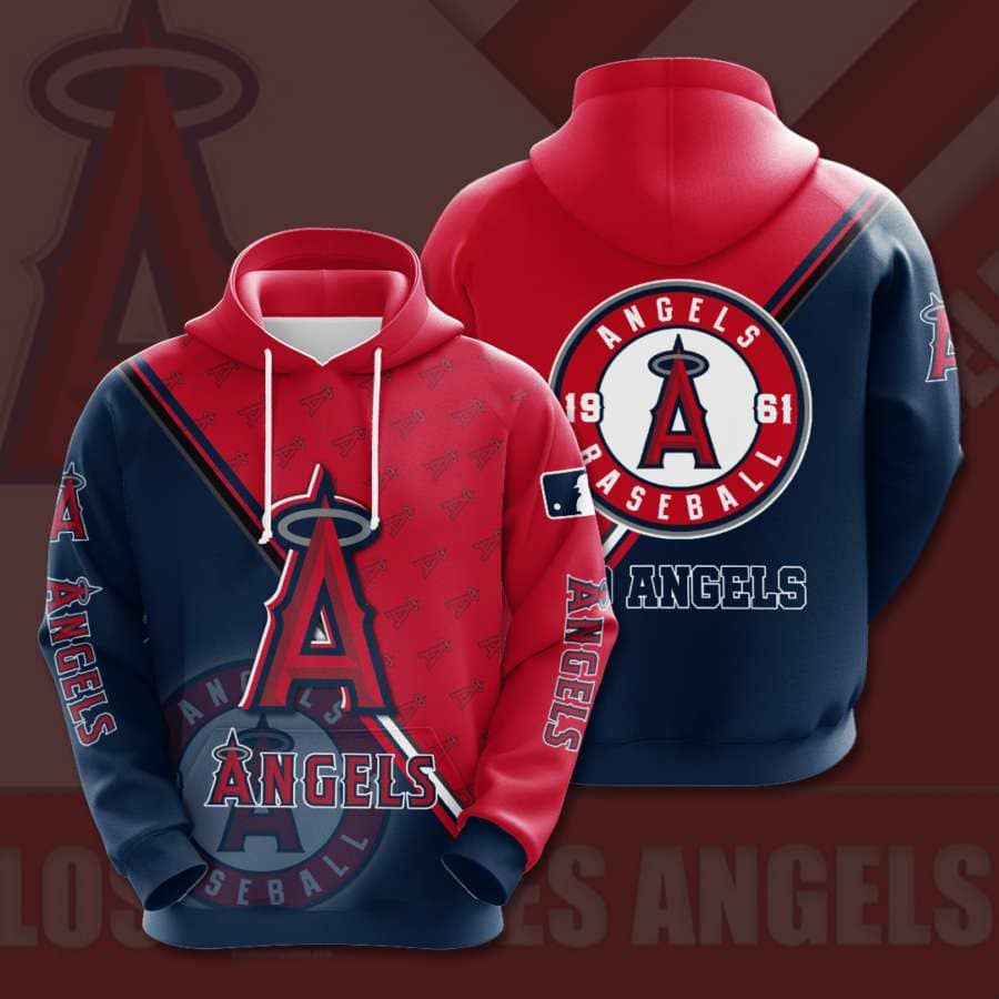 Los Angeles Angels No1010 Custom Hoodie 3D