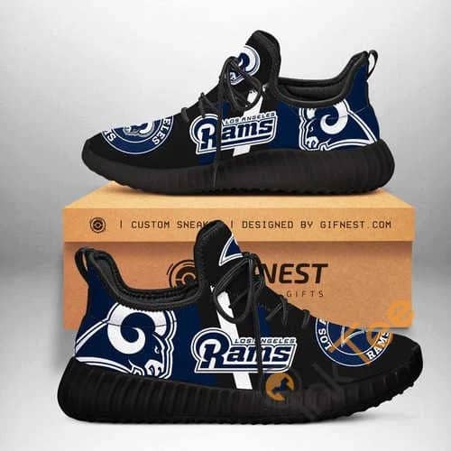 Los Angeles Chargers Team Customize Yeezy Boost