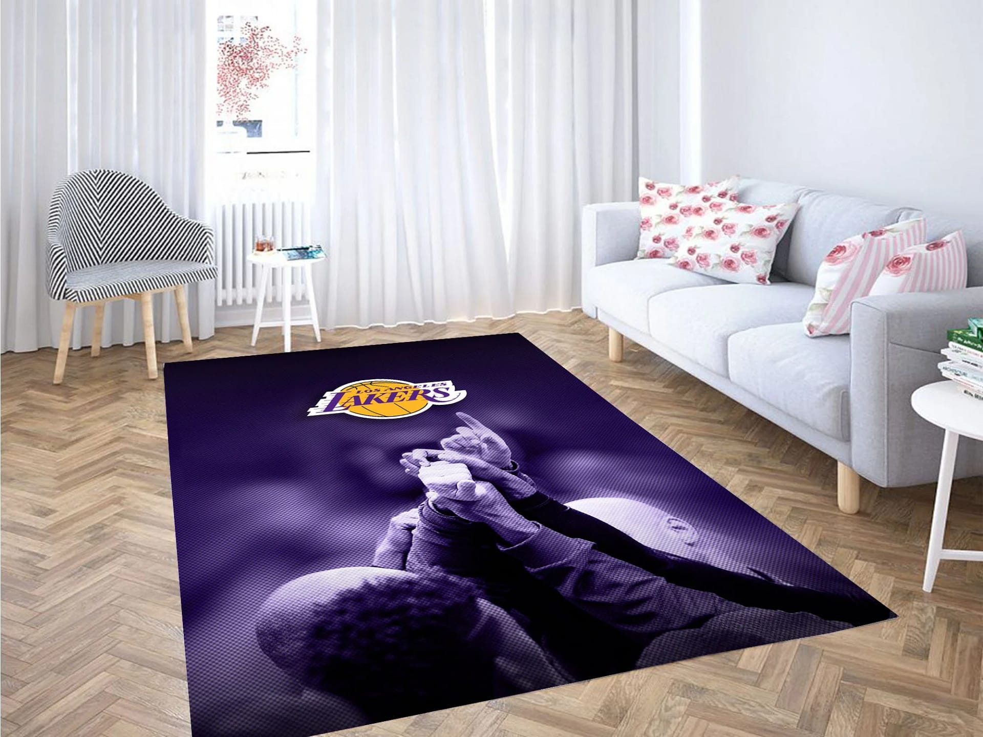 Los Angeles Lakers Nba Team Carpet Rug