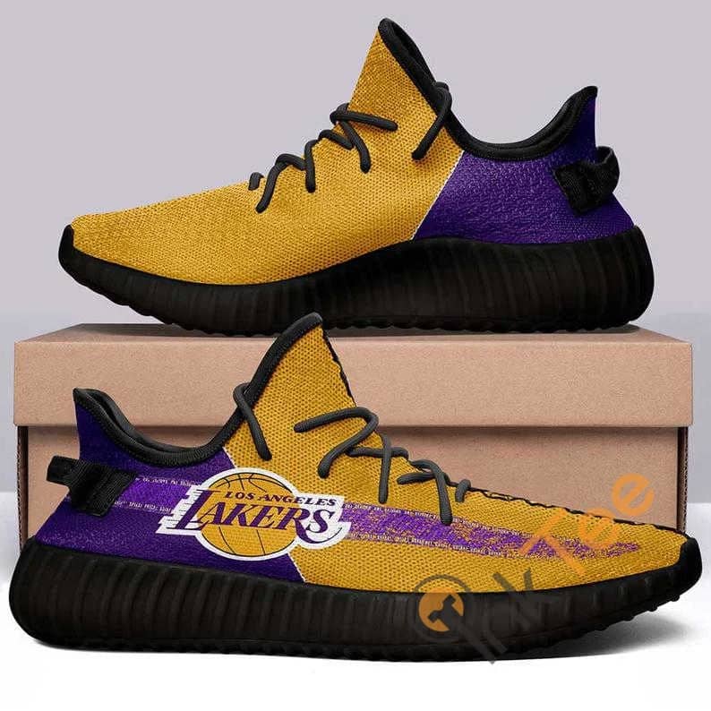 Los Angeles Lakers No 316 Yeezy Boost