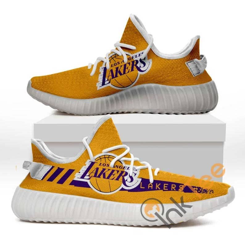 Los Angeles Lakers No 325 Yeezy Boost