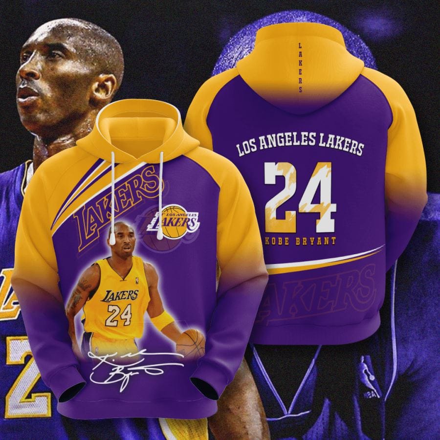 Los Angeles Lakers No1055 Custom Hoodie 3D