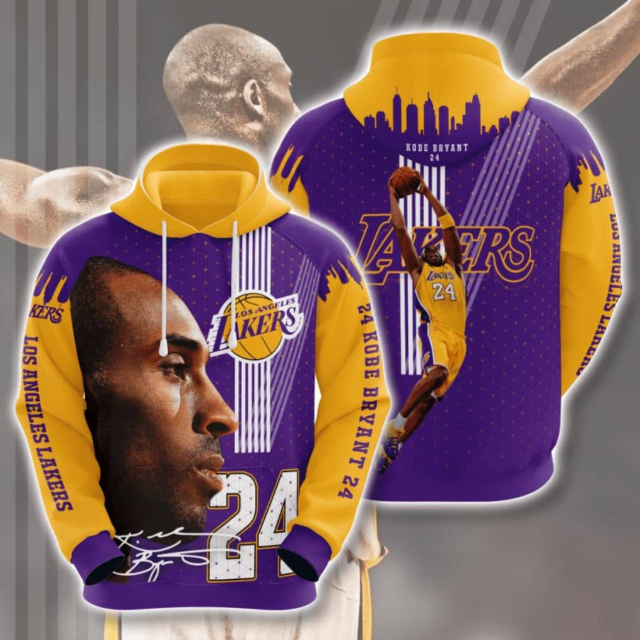Los Angeles Lakers No1056 Custom Hoodie 3D