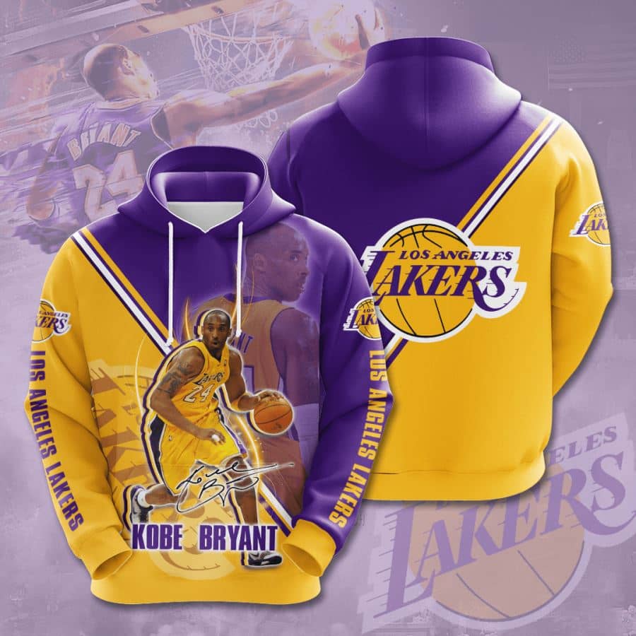 Los Angeles Lakers No1060 Custom Hoodie 3D