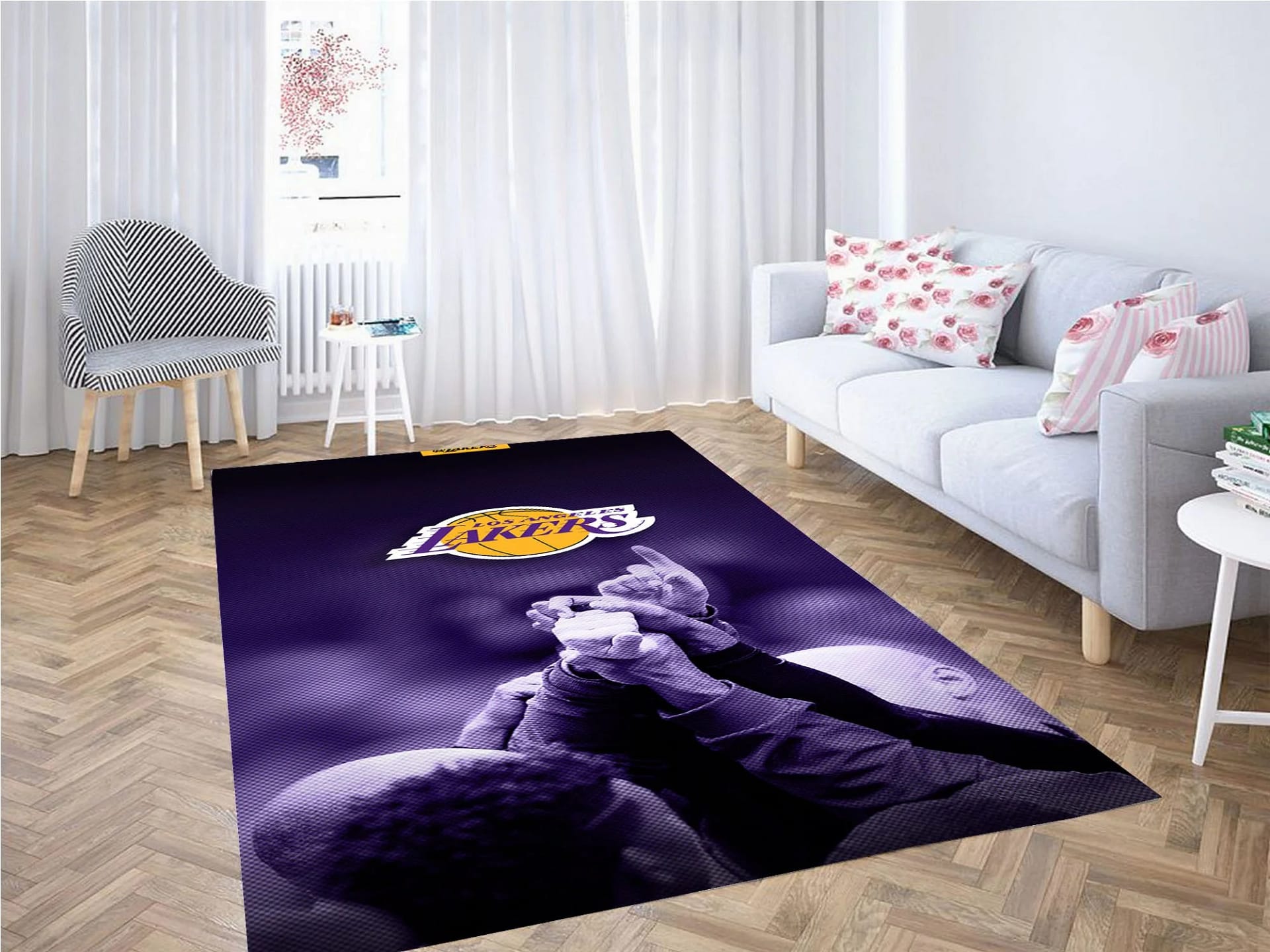 Los Angeles Lakers Standard Carpet Rug