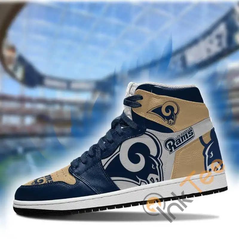 Los Angeles Rams Football Custom Sneakers It1757 Air Jordan Shoes