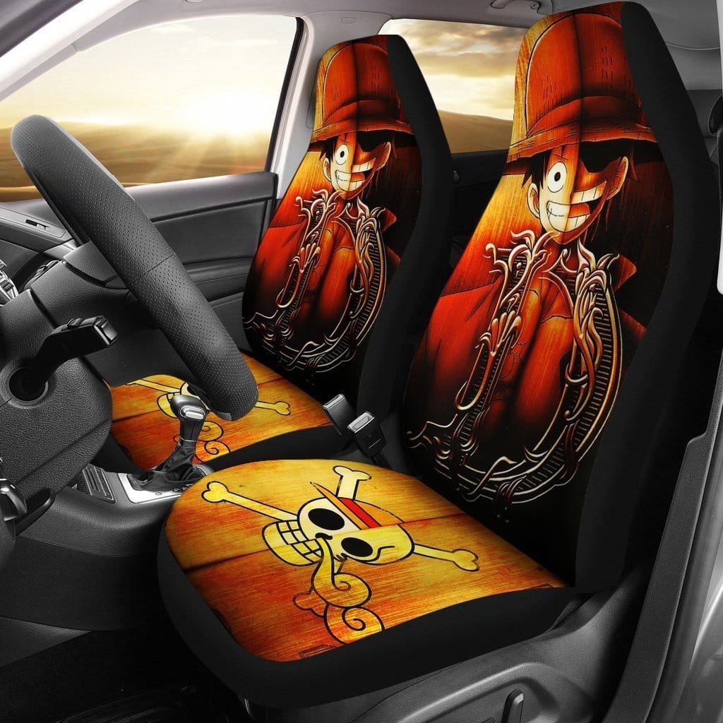 Luffy One Piece 4 Car Seat Covers
