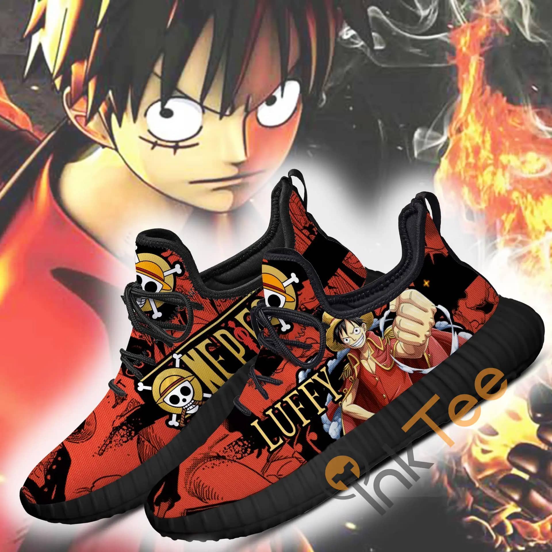 Luffy One Piece Anime Amazon Reze Shoes