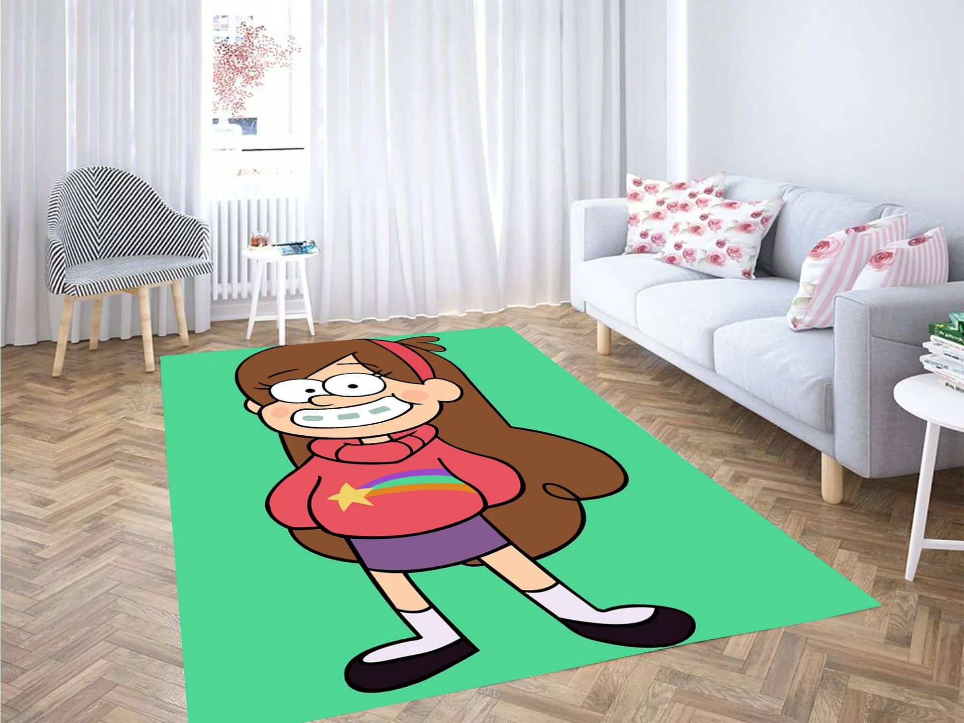 Mabel Gravity Falls Carpet Rug