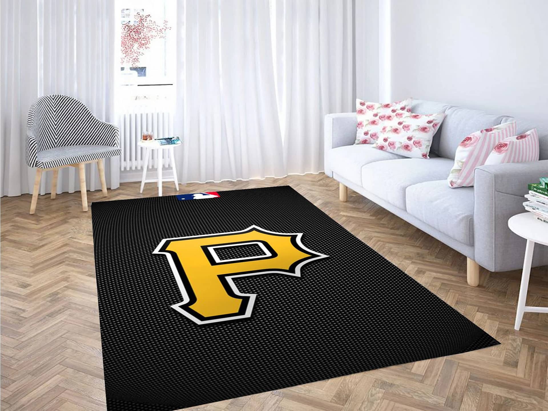 Major Baseball Logo Carpet Rug