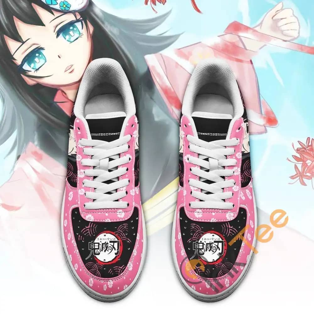 Makomo Custom Demon Slayer Anime Fan Amazon Nike Air Force Shoes