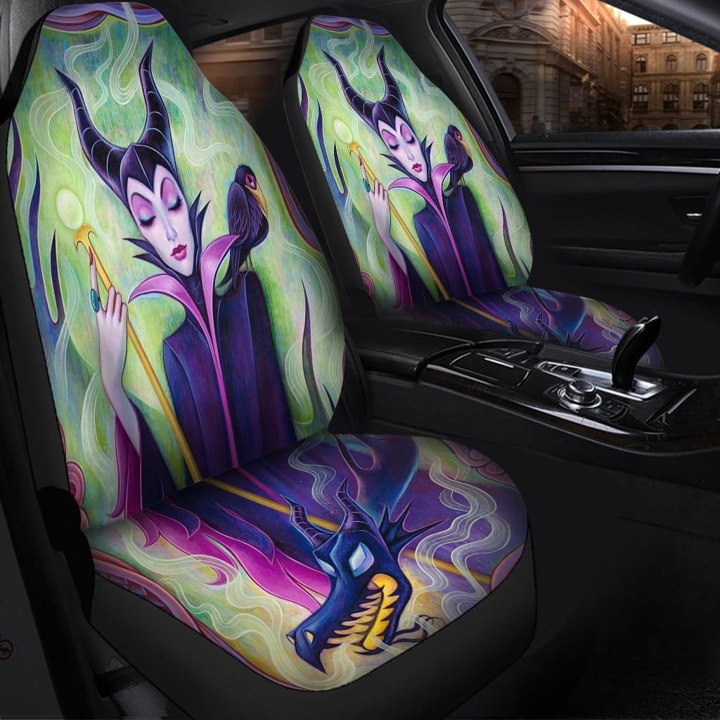 Maleficent Dragon Disney Car Seat Covers