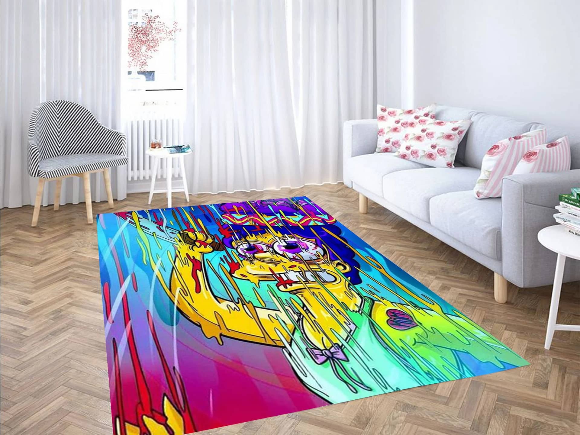 Marge Simpson Wallpaper Carpet Rug