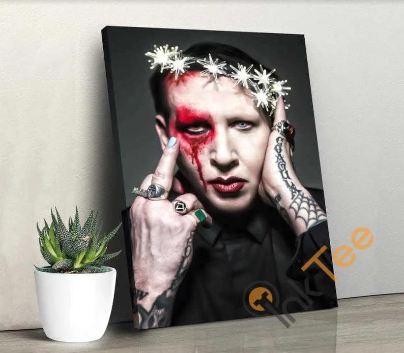 Marilyn Manson Singer Print Art No 409 Poster