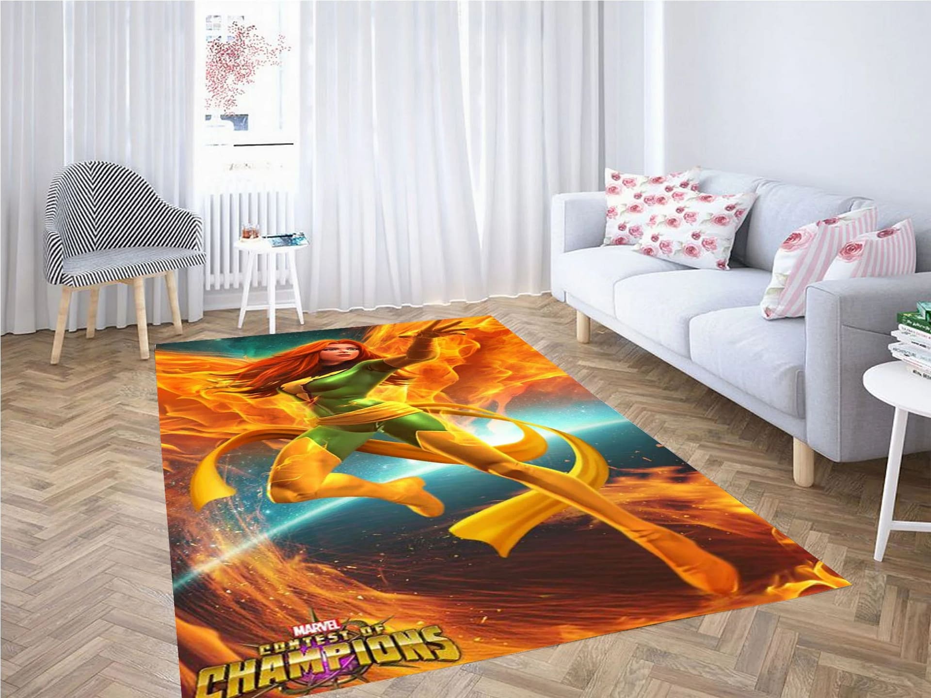 Marvel Background Carpet Rug