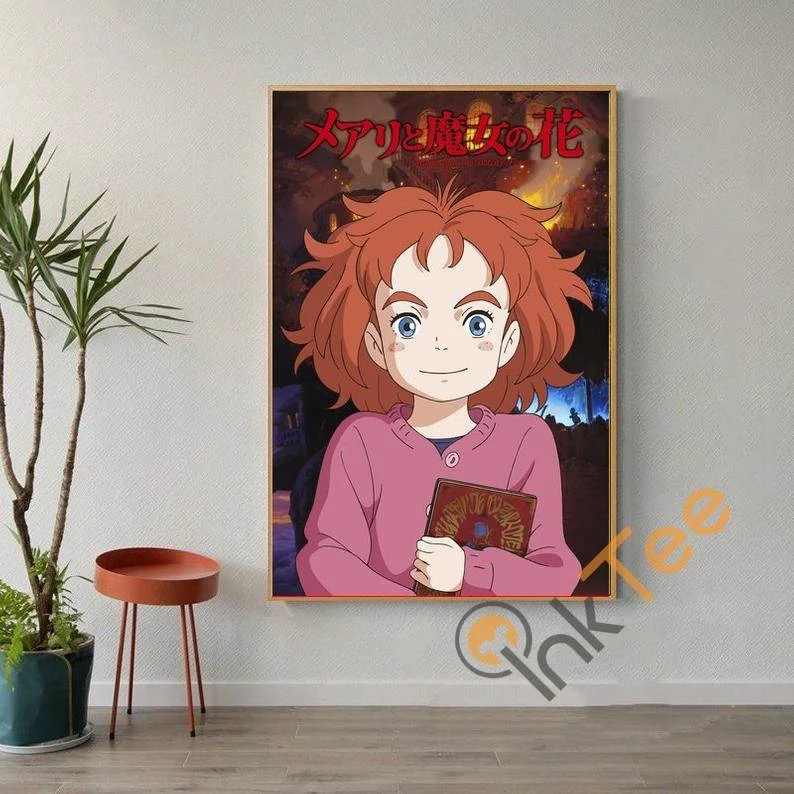 Mary And The Witch's Flower Movie Retro Film Sku1947 Poster