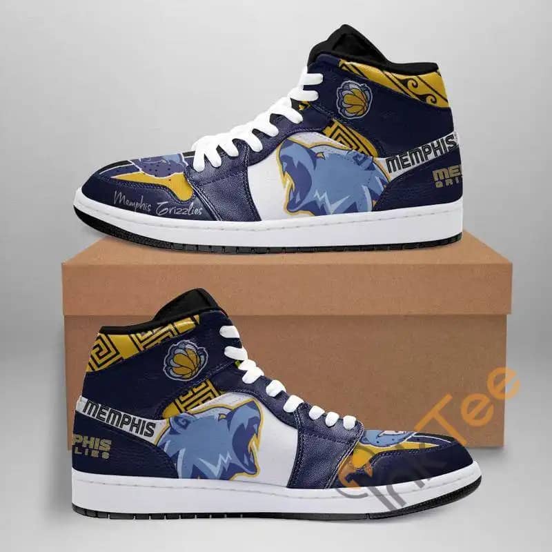 Memphis Grizzlies Custom It1842 Air Jordan Shoes