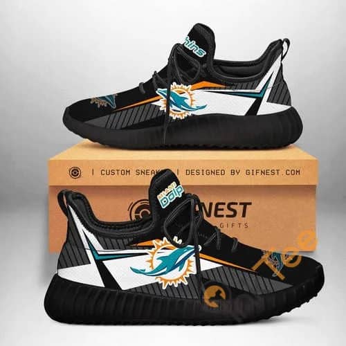 Miami Dolphins Football Customize Yeezy Boost