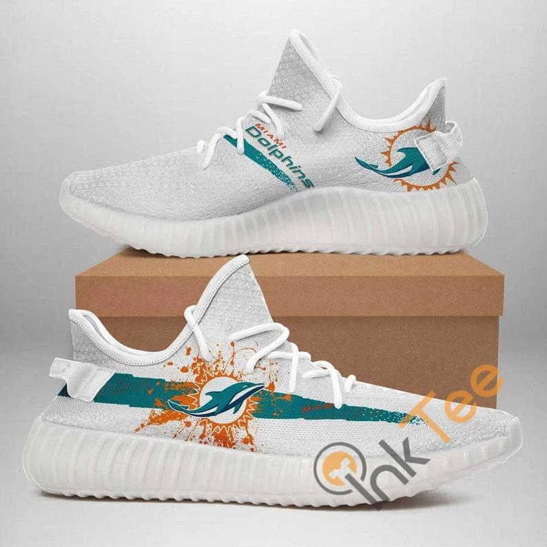 Miami Dolphins No 318 Yeezy Boost