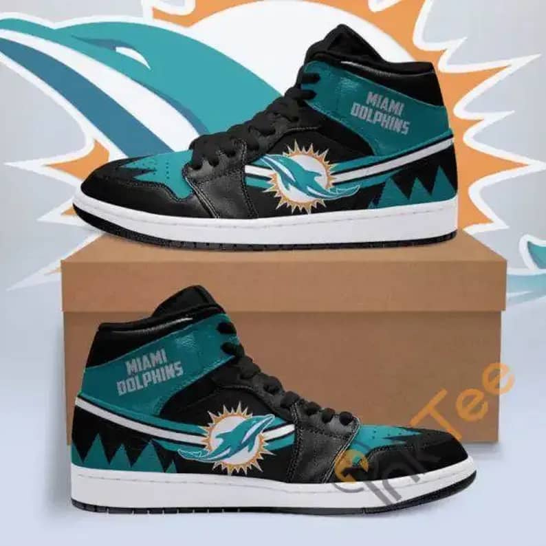 Miami Dolphins Sport Custom Sneakers It1860 Air Jordan Shoes