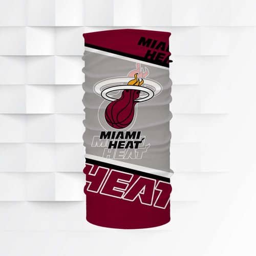 Miami Heat Scarf Unisex Sports Neck Gaiter Bandanas No3239 Face Mask