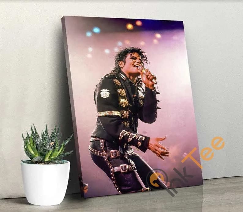 Michael Jackson Singer Print Art No 372 Poster