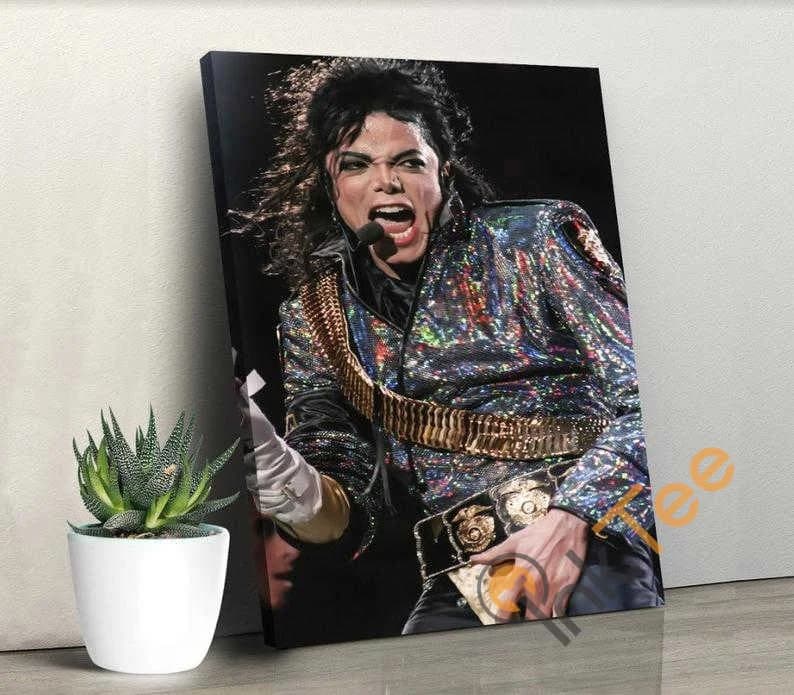 Michael Jackson Singer Print Art No 373 Poster