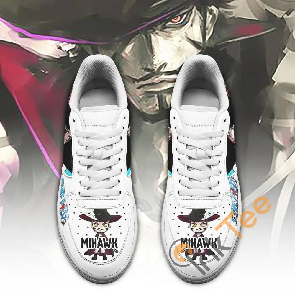 Mihawk Custom One Piece Anime Fan Amazon Nike Air Force Shoes