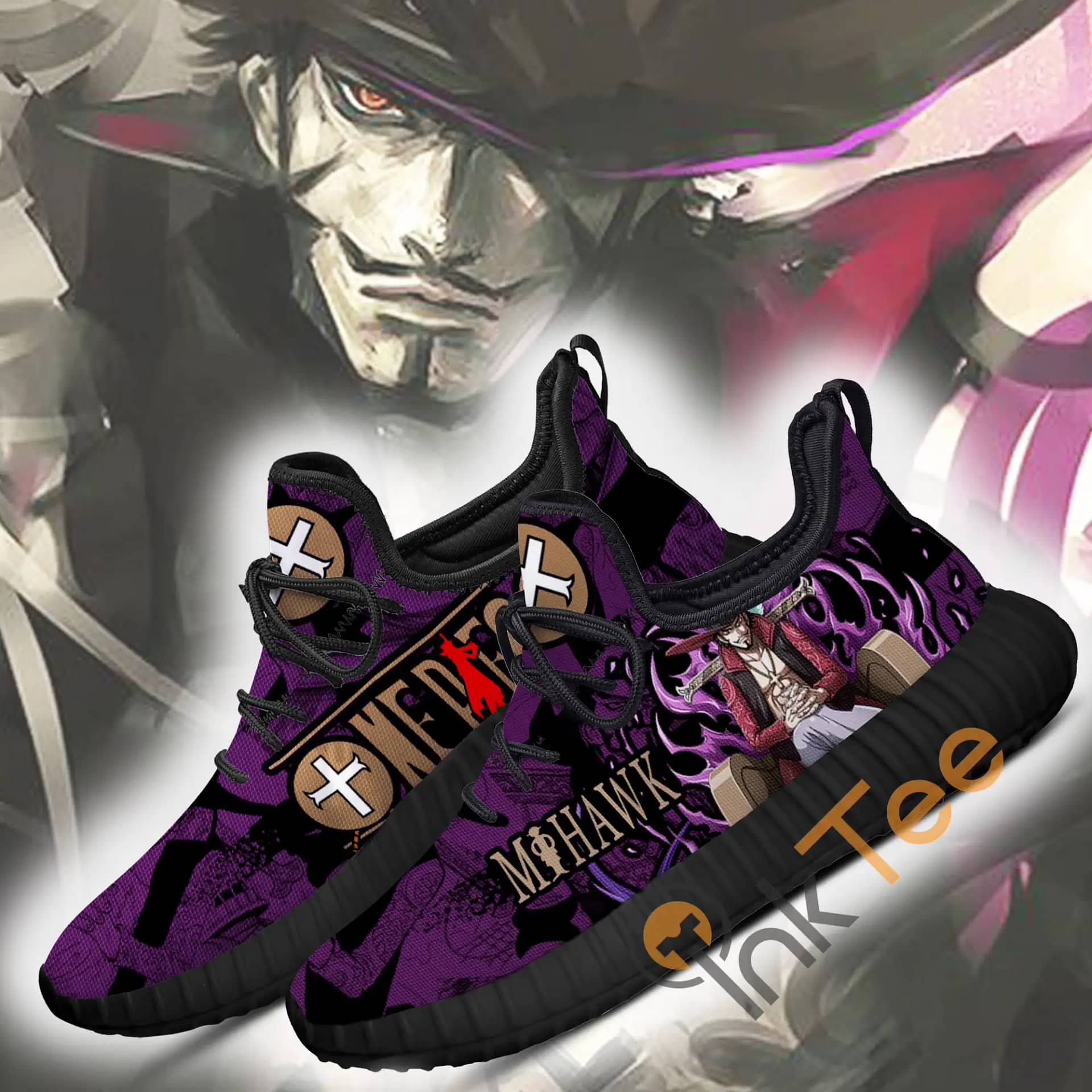 Inktee Store - Mihawk One Piece Anime Amazon Reze Shoes Image