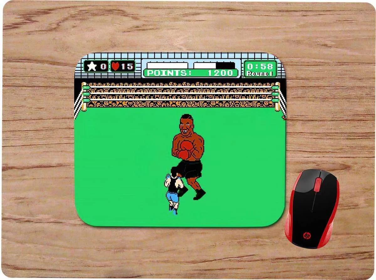 Mike Tyson Punch Out Mouse Pads