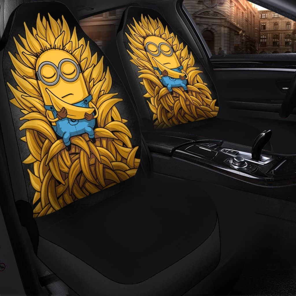 Minion King Of Banana Car Seat Covers