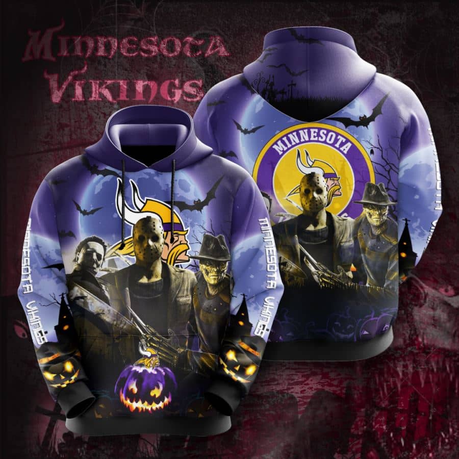 Minnesota Vikings No1240 Custom Hoodie 3D