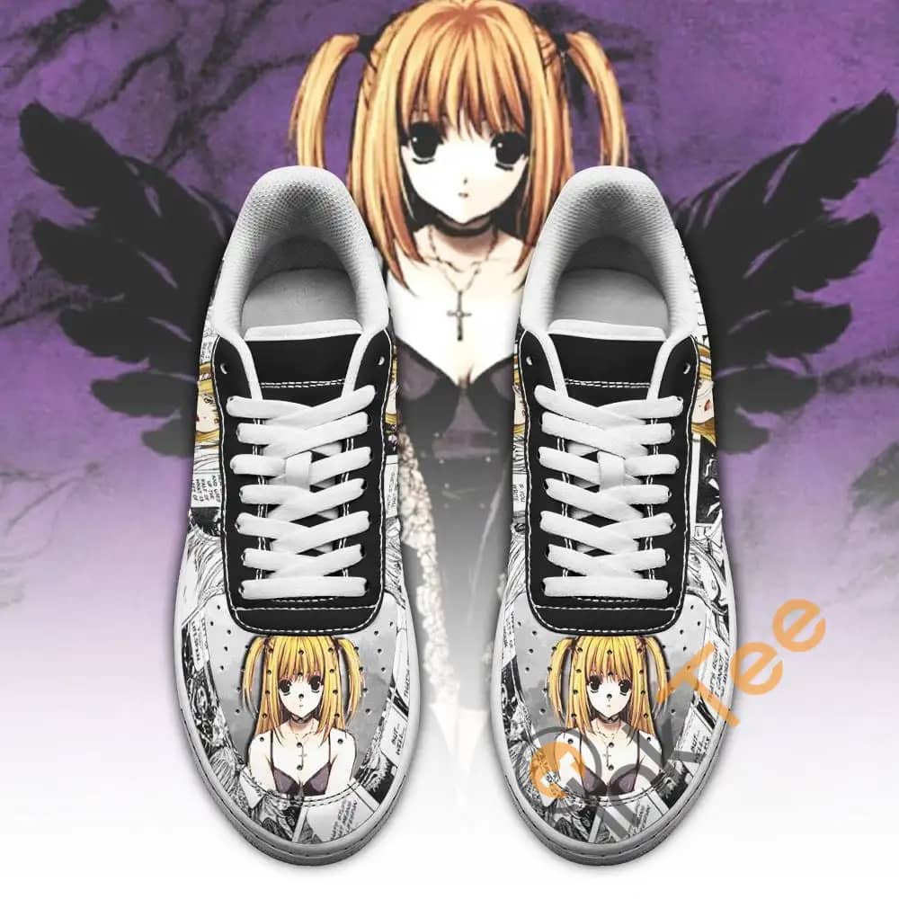 Misa Amane Death Note Anime Fan Gift Idea Amazon Nike Air Force Shoes