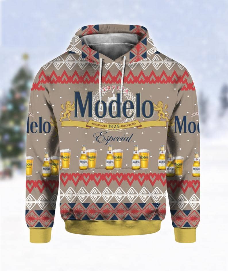 Modelo Especial Beer Ugly Sweater