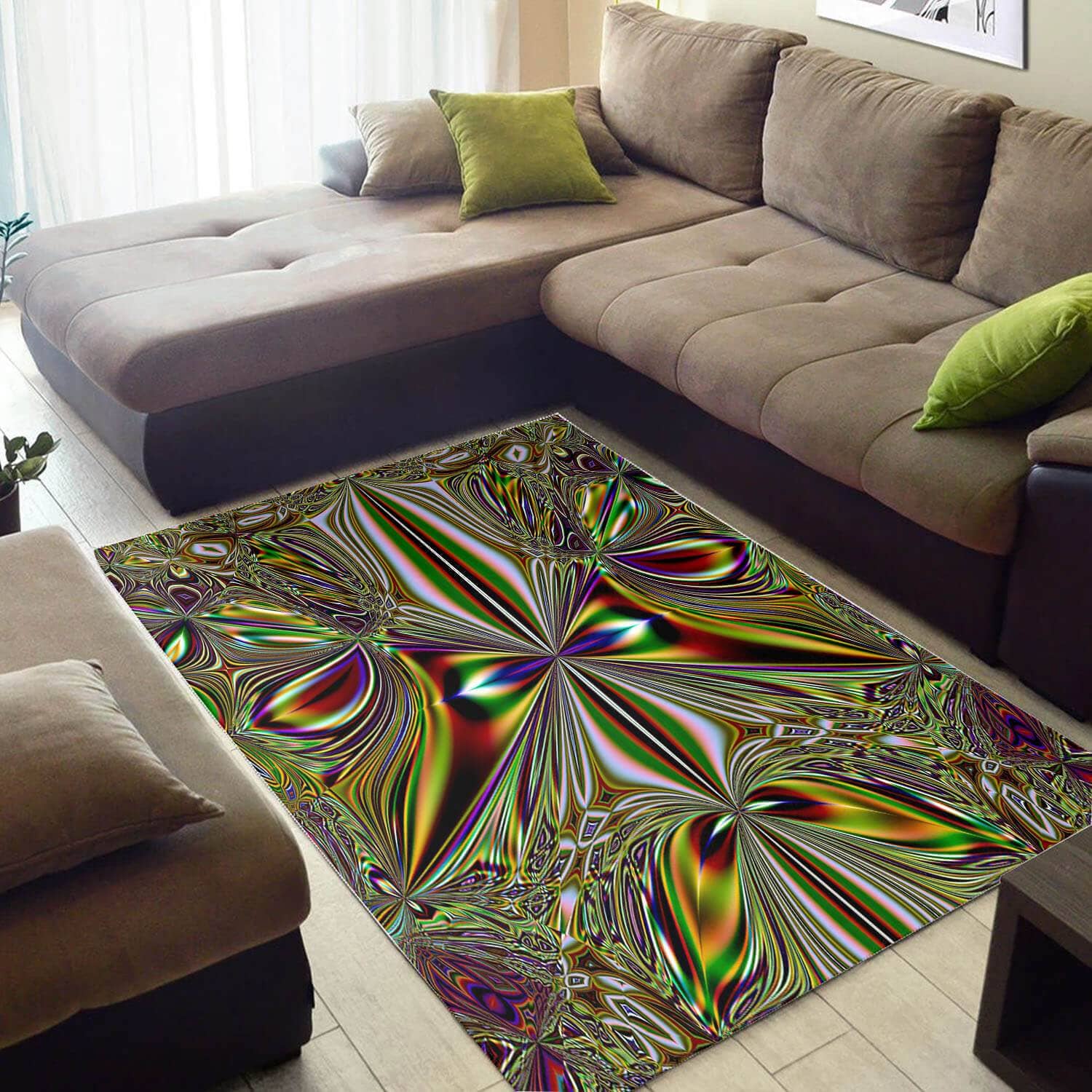 Modern African Adorable Black History Month Afrocentric Pattern Art Design Floor Carpet Living Room Rug