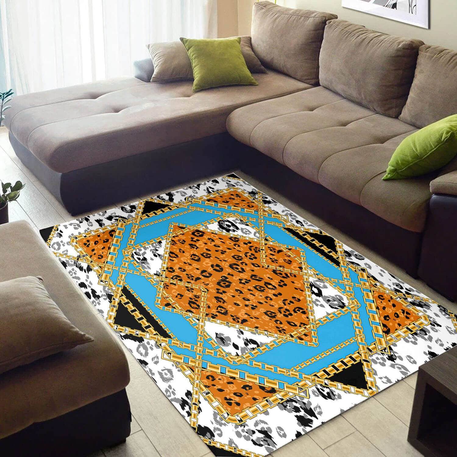Modern African Unique Seamless Pattern Style Area Inspired Home Rug