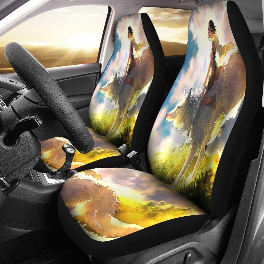Mononoke Princess Car Seat Covers
