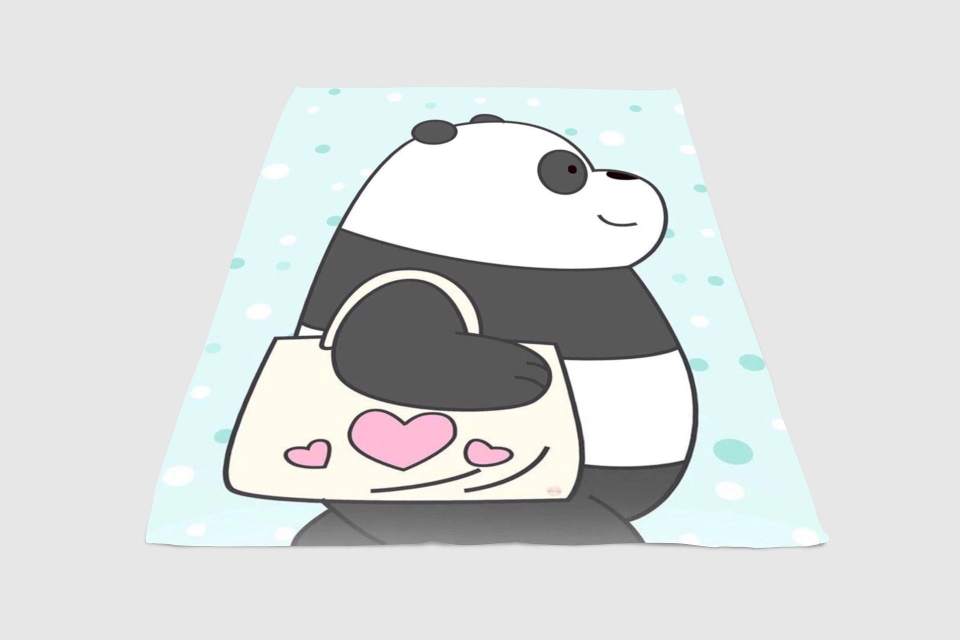 Mood Panda We Bare Bears Fleece Blanket