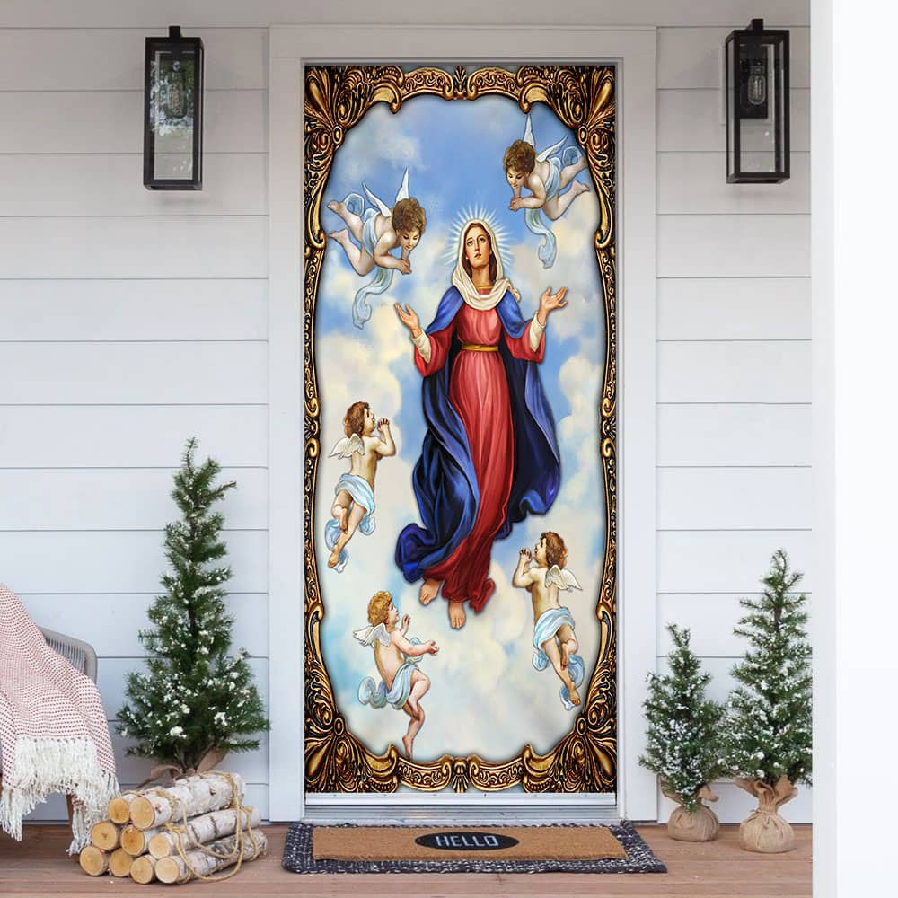 Mother Mary No11 Door Cover