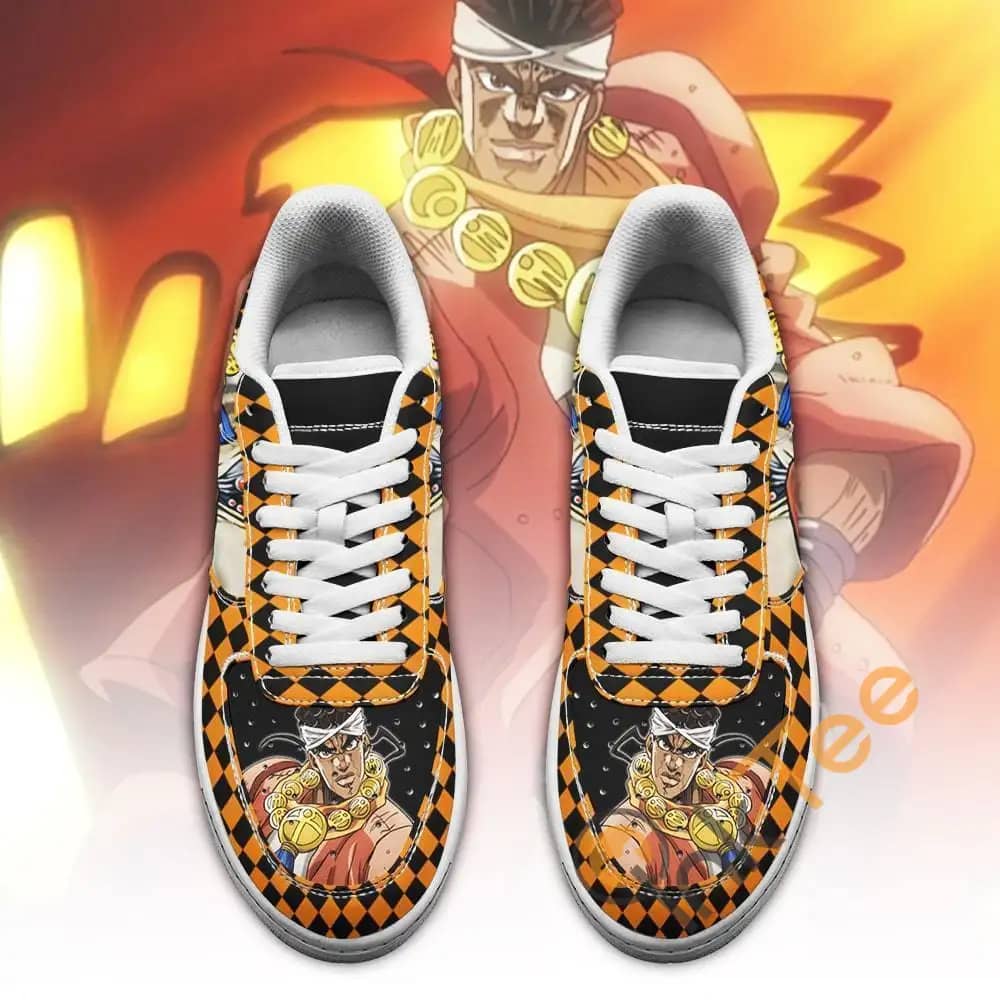Muhammad Avdol Jojo Anime Fan Gift Idea Amazon Nike Air Force Shoes