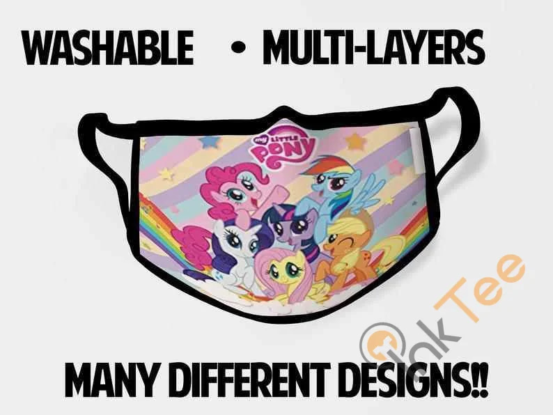 My Little Pony Childrens Kids Reusable 5027 Face Mask