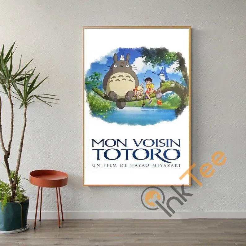 My Neighbor Totoro Studio Ghibli Miyazaki Hayao Movie Retro Film Sku1983 Poster