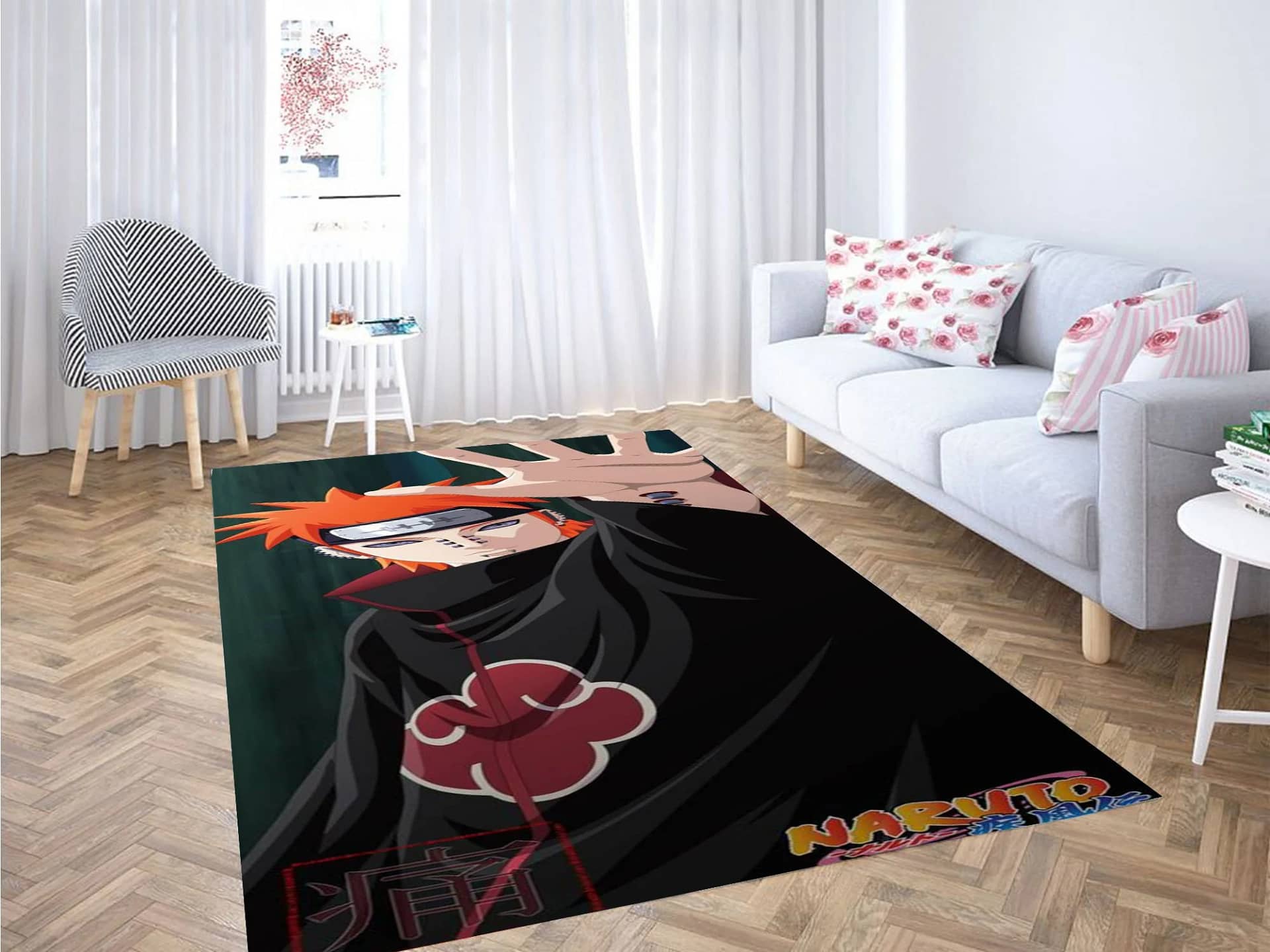 Naruto Background Carpet Rug