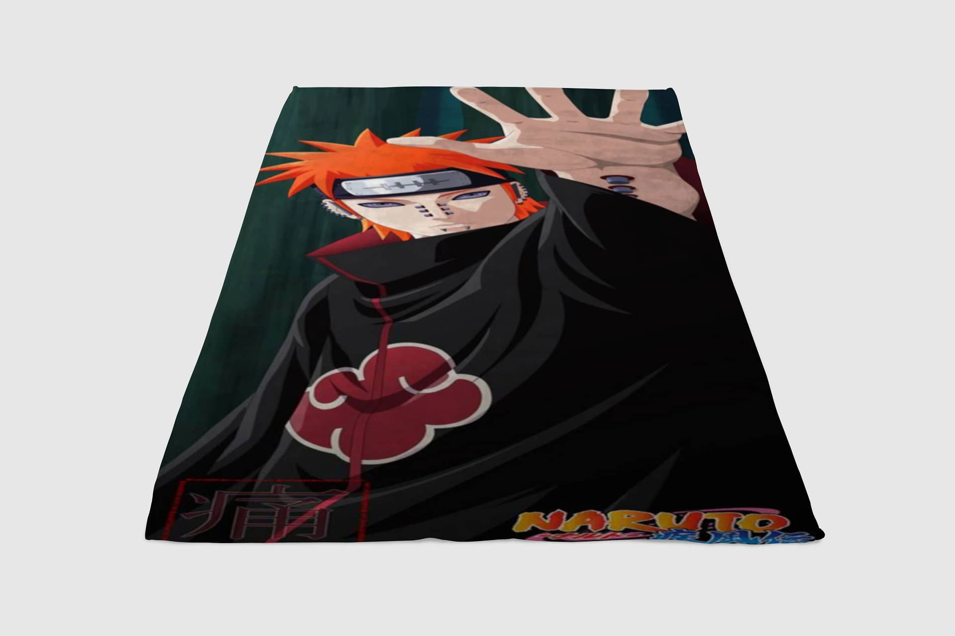 Naruto Background Fleece Blanket