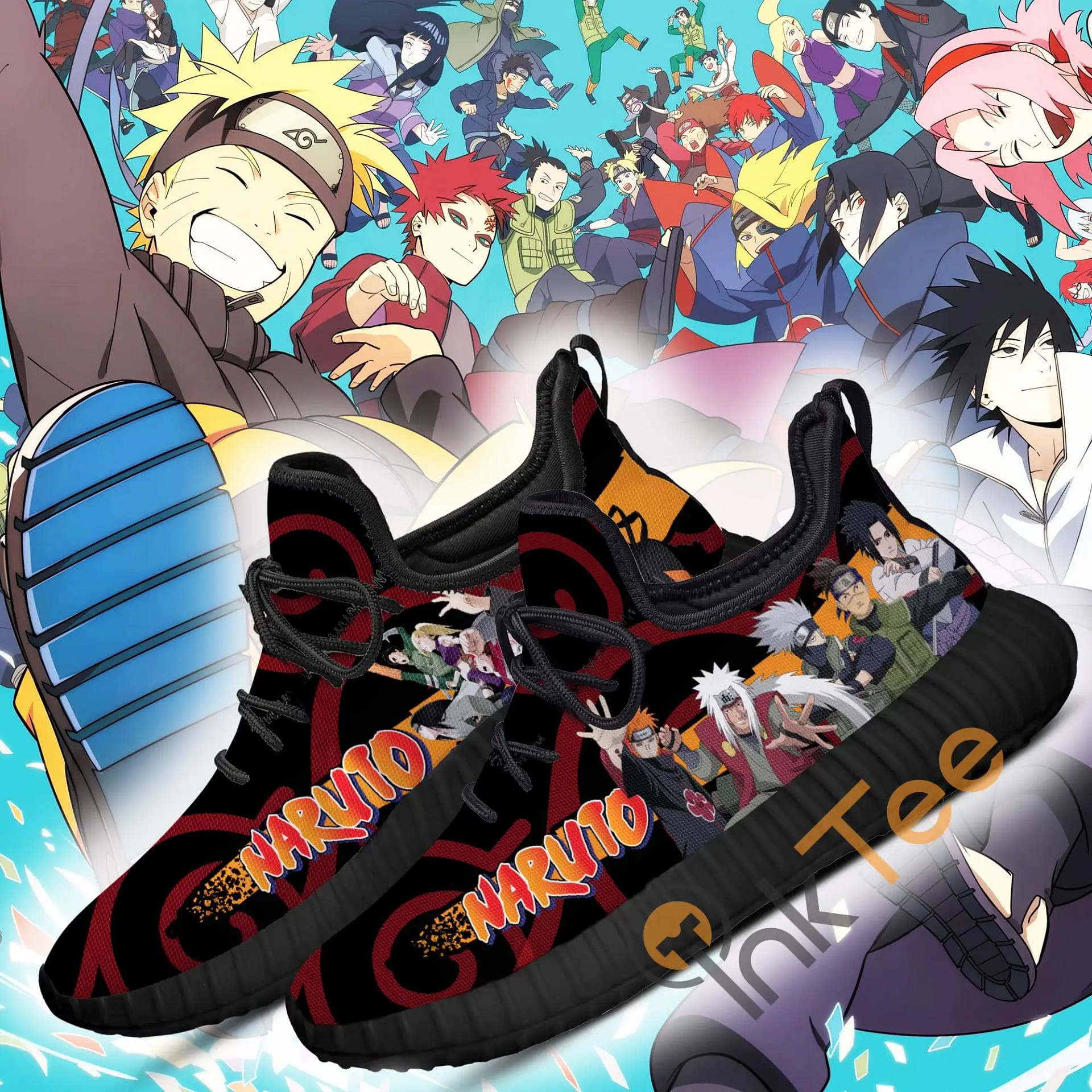 Inktee Store - Naruto Characters Naruto Anime Amazon Reze Shoes Image