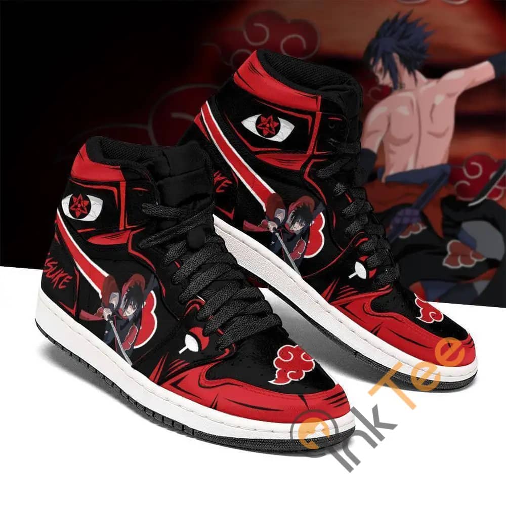 Naruto Sasuke Akatsuki Costume Anime Amazon Air Jordan Shoes