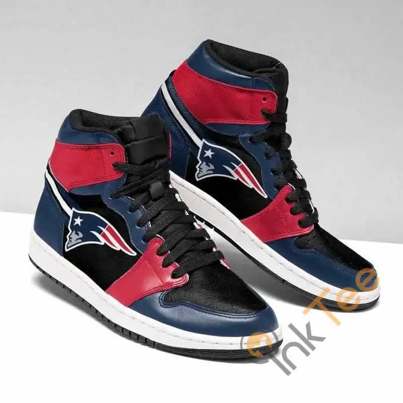 New England Patriots Nfl Football Custom It2034 Air Jordan Shoes